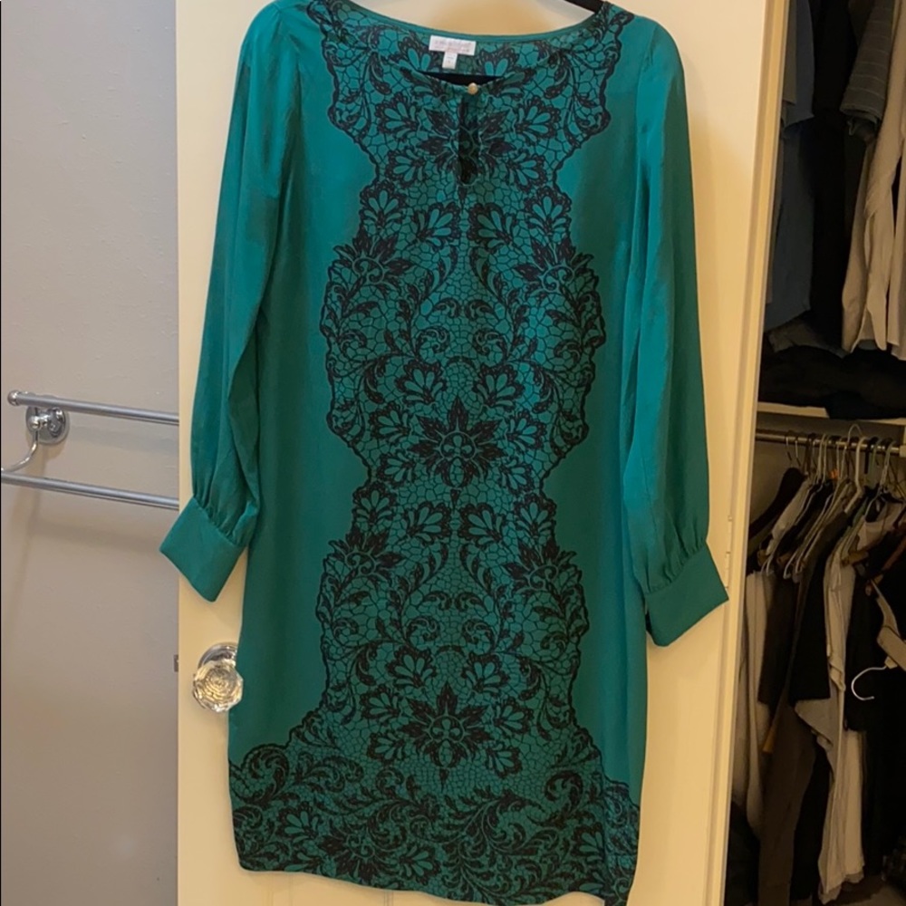 Beautiful 100% silk maternity dress